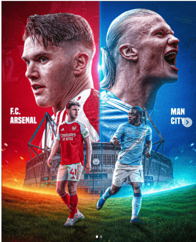 Arsenal v Manchester City gallery image 2 showing London