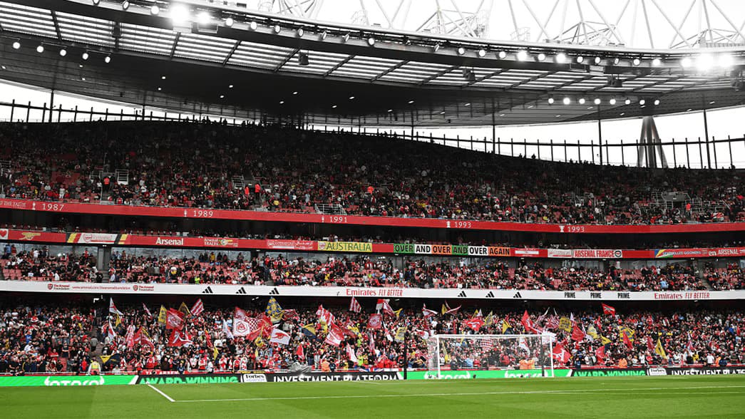 Arsenal v Manchester City football travel package in Emirates Stadium by Beyond The Rift Tours
