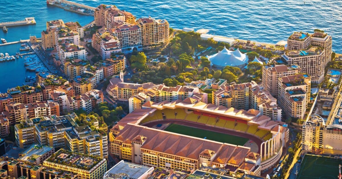 AS Monaco vs Olympique de Marseille gallery image 1 showing Monaco