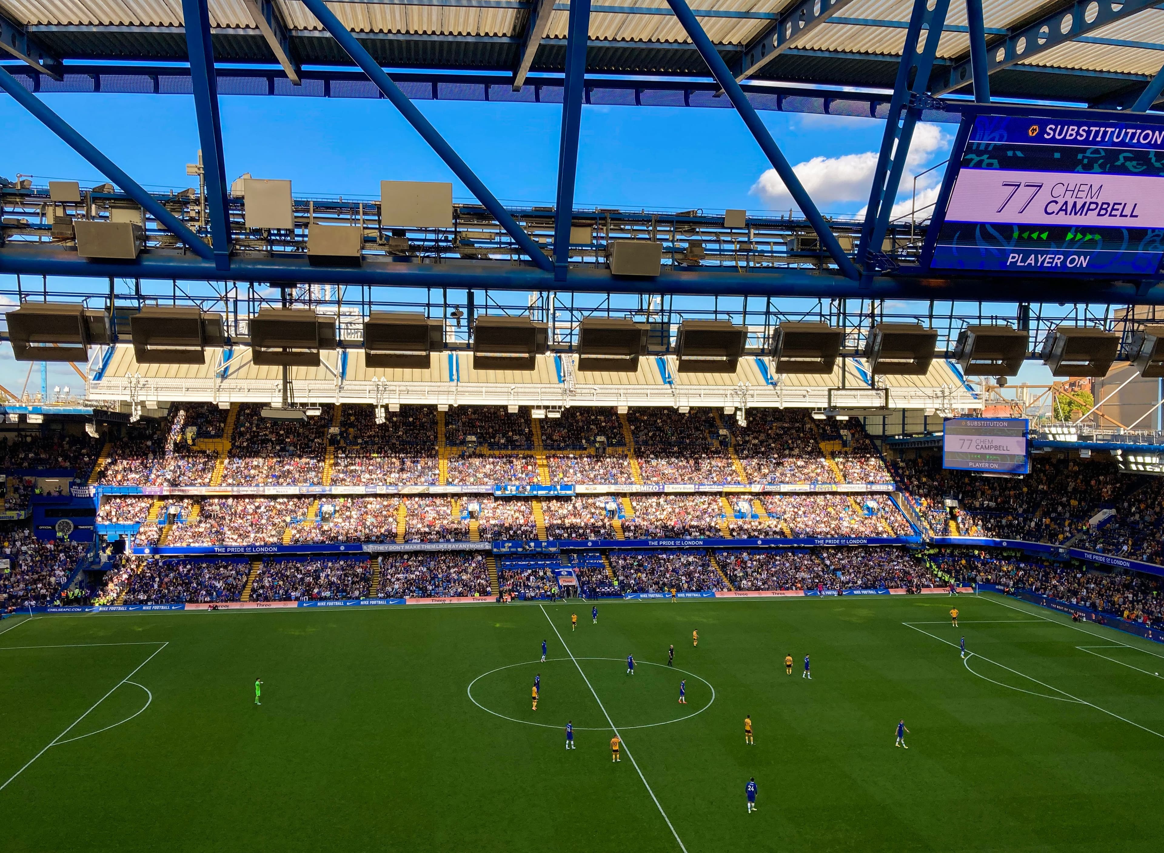 Chelsea vs Leeds United football travel package in Stamford Bridge by Beyond The Rift Tours